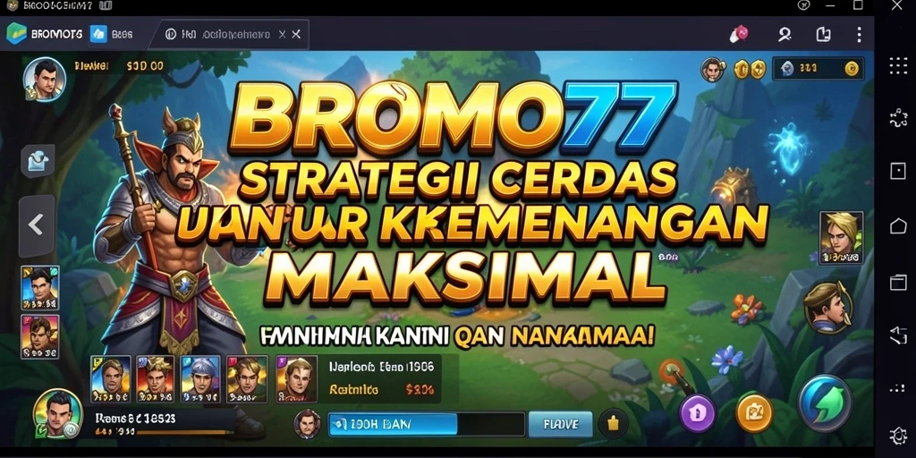 Tampilan gameplay BROMO77 menunjukkan strategis yang mendalam.