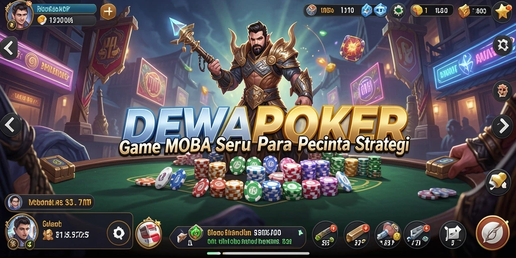 Gameplay seru dan dinamis dari DEWAPOKER yang menguji strategi.