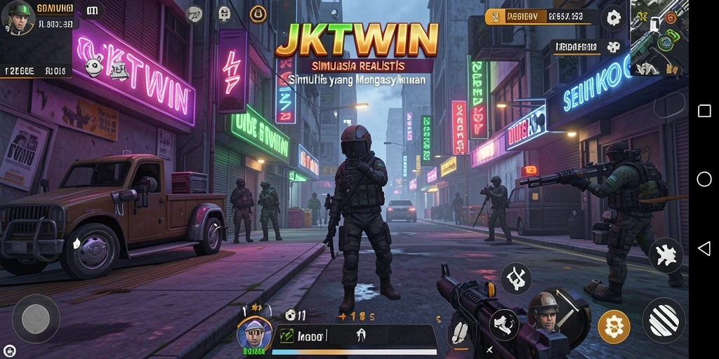 Gameplay JKTWIN yang menarik dan penuh interaksi.