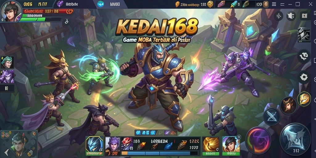 Tampilan gameplay KEDAI168 yang seru dan penuh aksi.