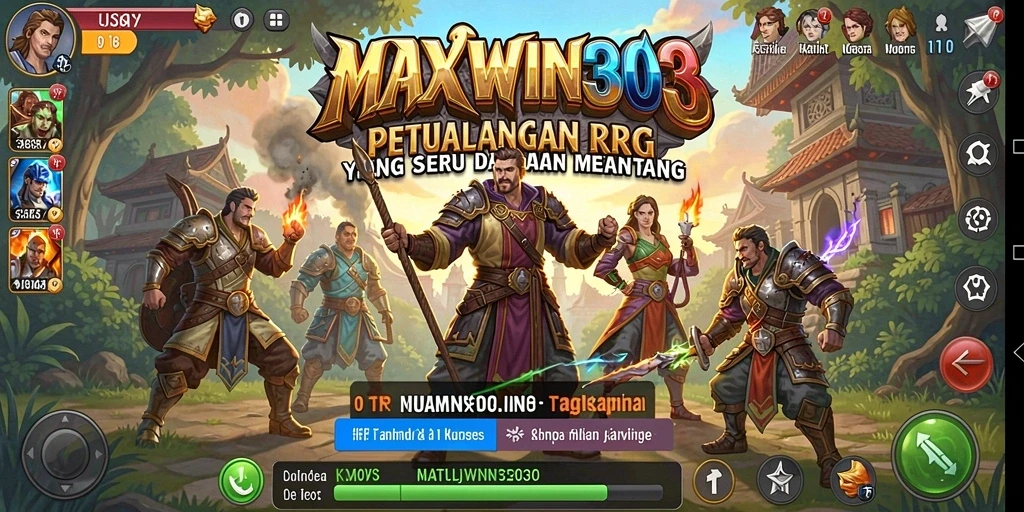 Screenshot menunjukkan aksi pertarungan seru dalam <strong>MAXWIN303</strong> dengan grafis menawan.