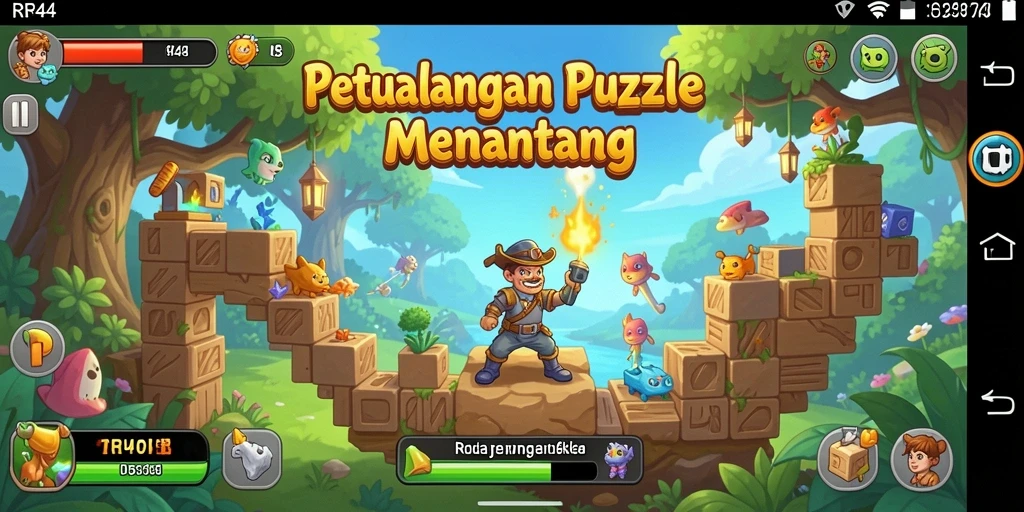 Gameplay seru di RR44 dengan berbagai teka-teki menantang.