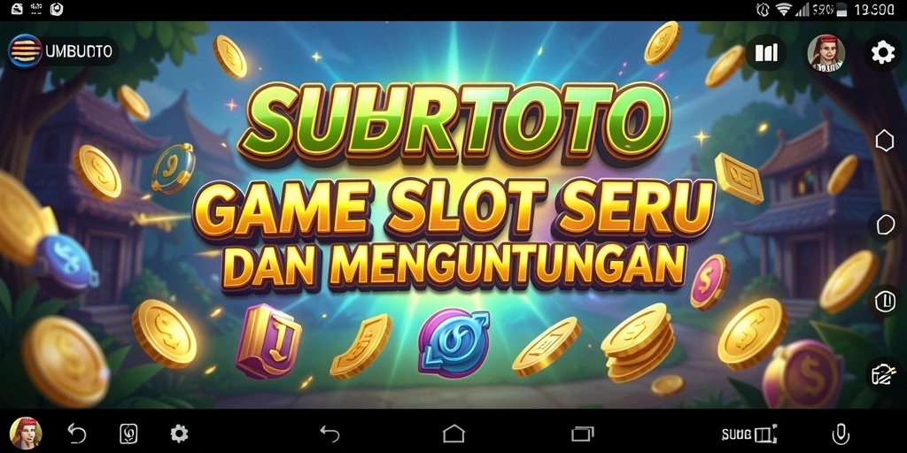 Gameplay menarik dari SUBURTOTO dengan berbagai tema slot.