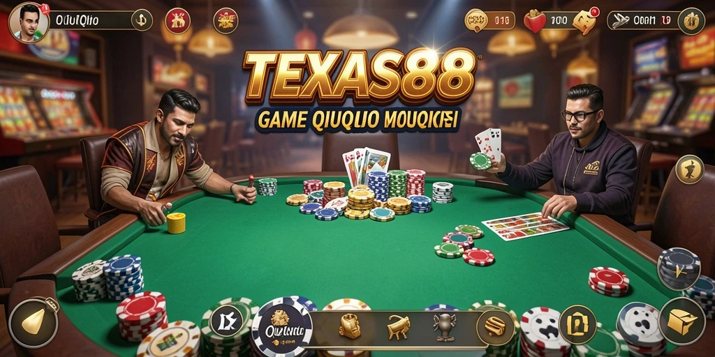 Tampilan menarik dari gameplay QiuQiu di TEXAS88.